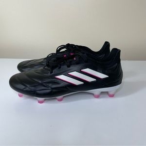 adidas Copa Pure.1 FG Soccer Cleats  Black/Pink Men’s Size 6.5